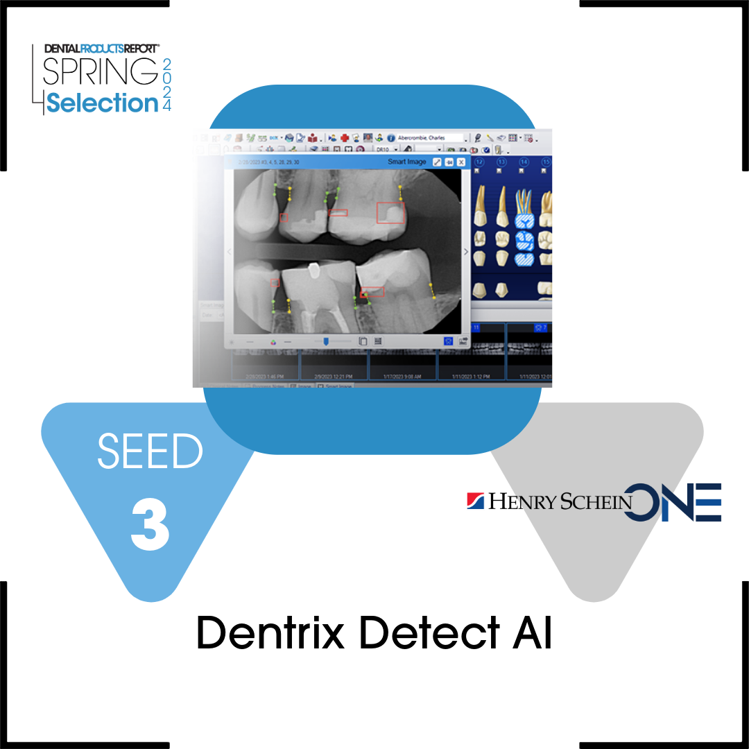 Spring Selection 2024 Lower Right Quadrant Seed 3: Dentrix Detect AI from Henry Schein ONE