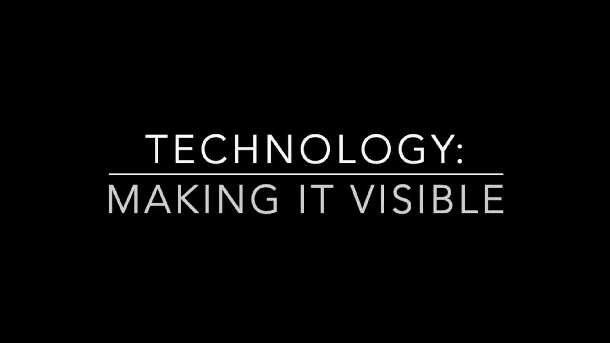 Therapy in 3 Minutes - Technology: Making it Visible