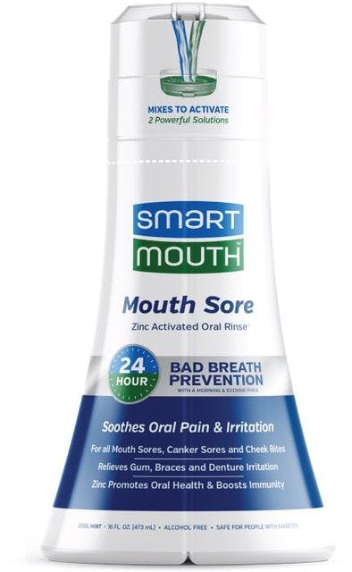 SmartMouth Mouth Sore Oral Rinse