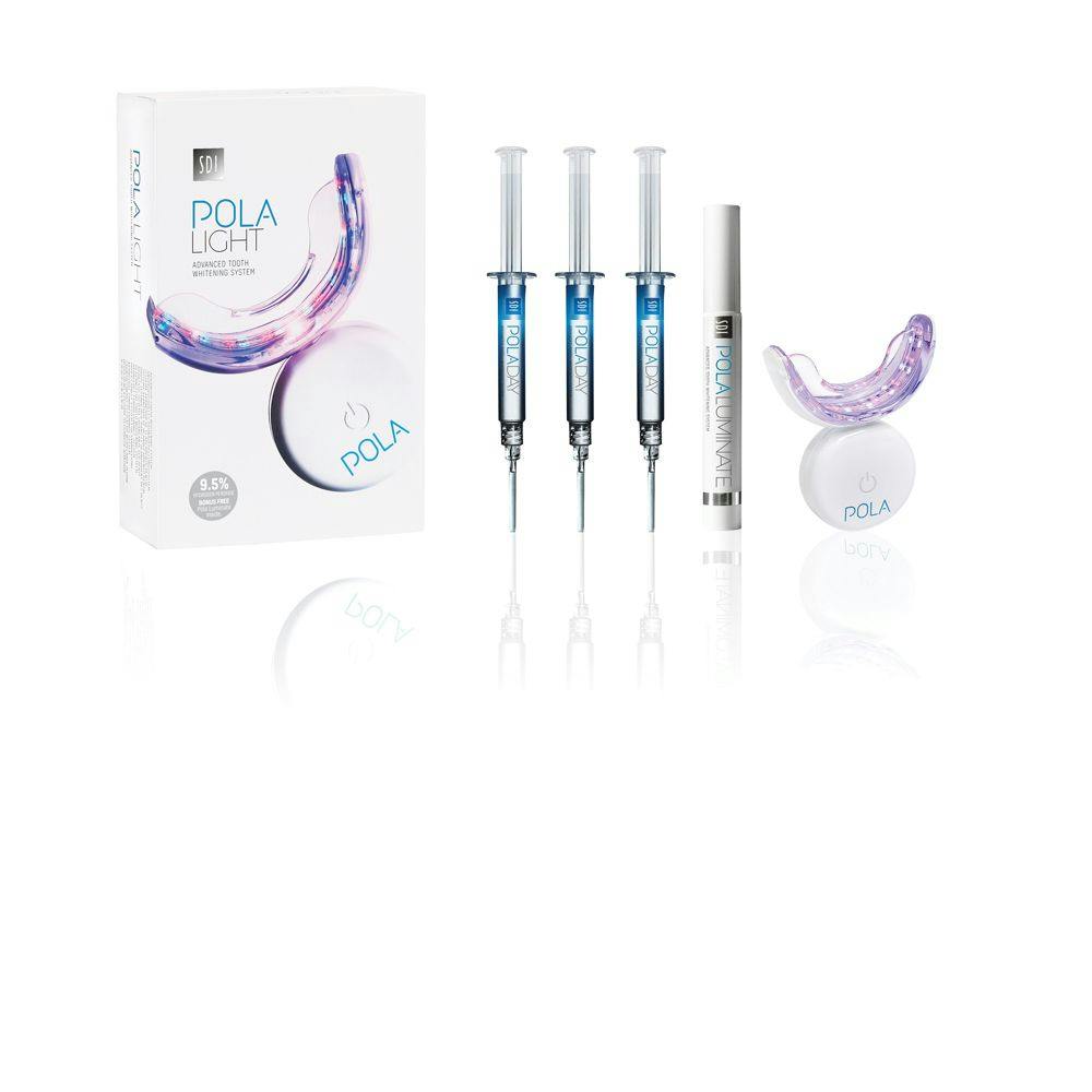 SDI’s Pola Light is an advanced system combining Pola’s whitening formulas, with an LED mouthpiece that accelerates whitening.