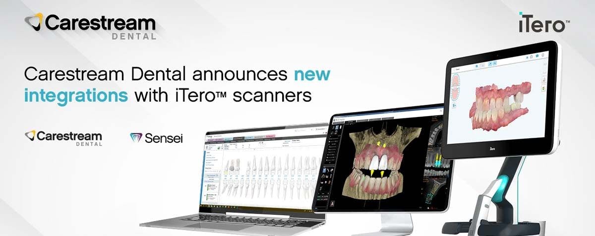 Align’s iTero Scanners Now Integrate with CS Imaging Version 8. Image credit: © Align © Carestream Dental