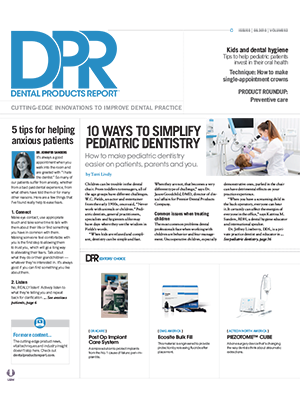 Dental Products Report August 2018 issue cover