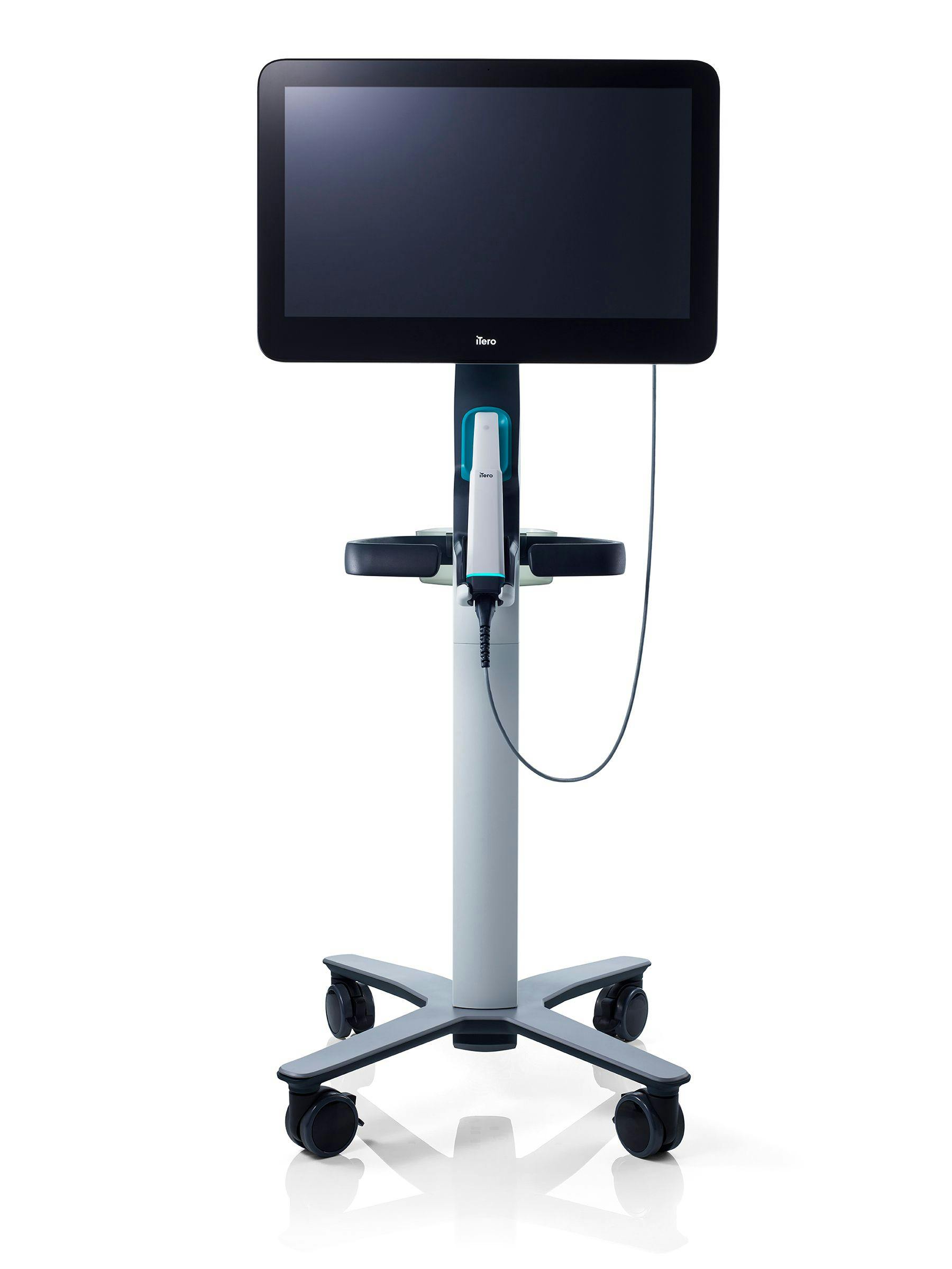 The iTero Lumina intraoral scanner is available in both cart and mobile configurations on the iTero Plus Series platform. | Image Credit: © Align Technology, Inc