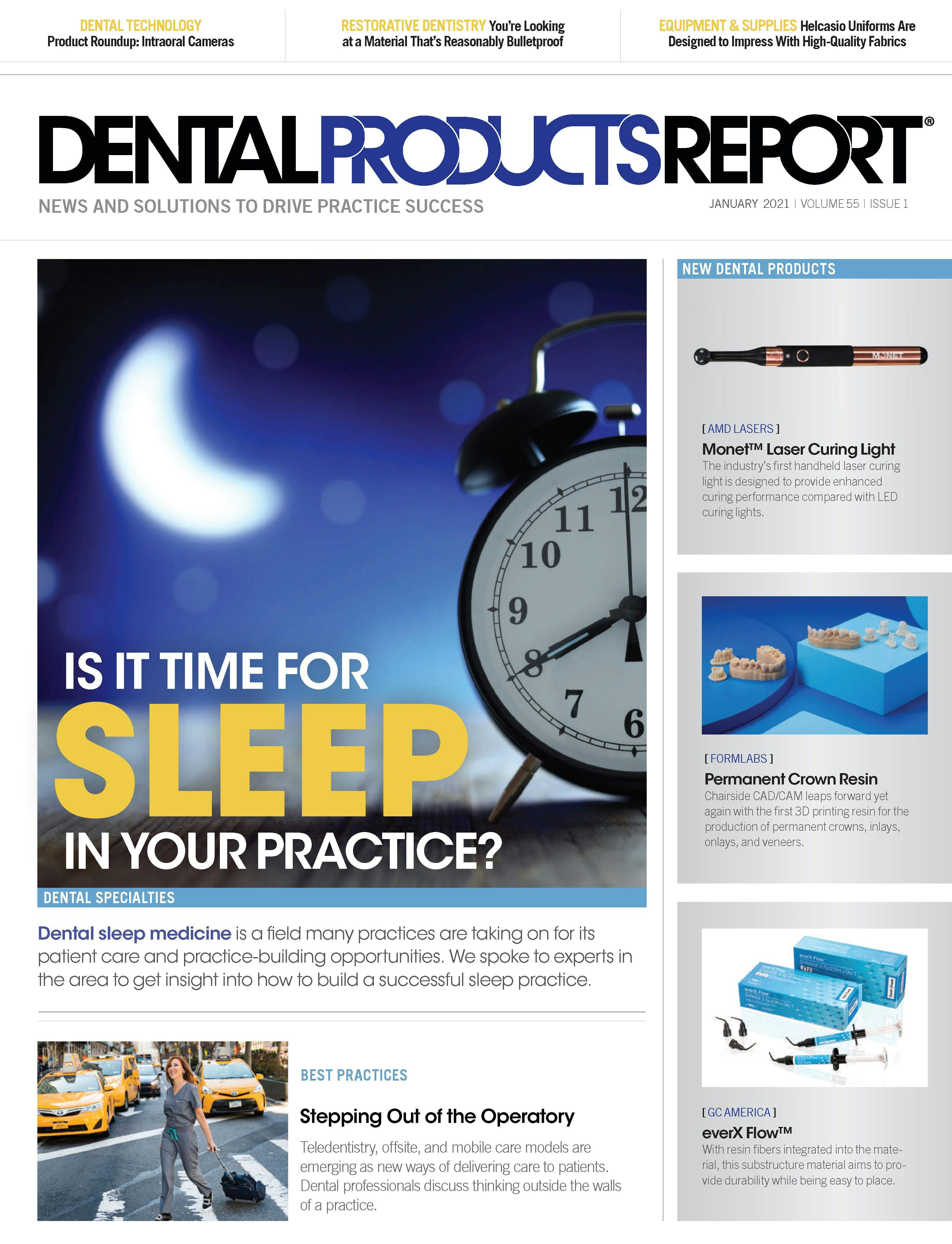 Dental Products Report January 2021 Issue Cover