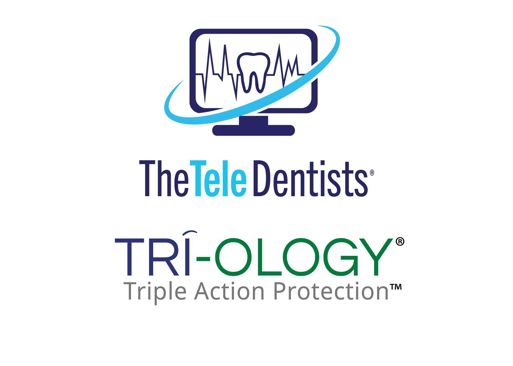 The TeleDentists® Partner with TRIOLOGY®. Images: © The TeleDentists © TRIOLOGY. 