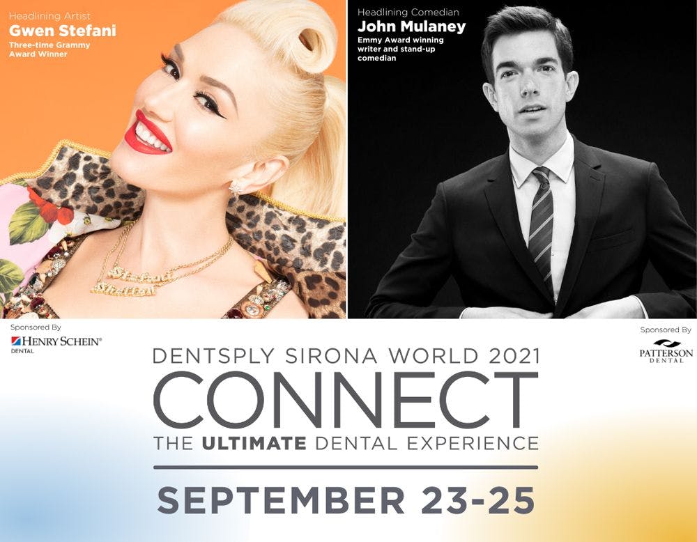 Dentsply Sirona World 2021 Announces John Mulaney and Gwen Stefani Headliners