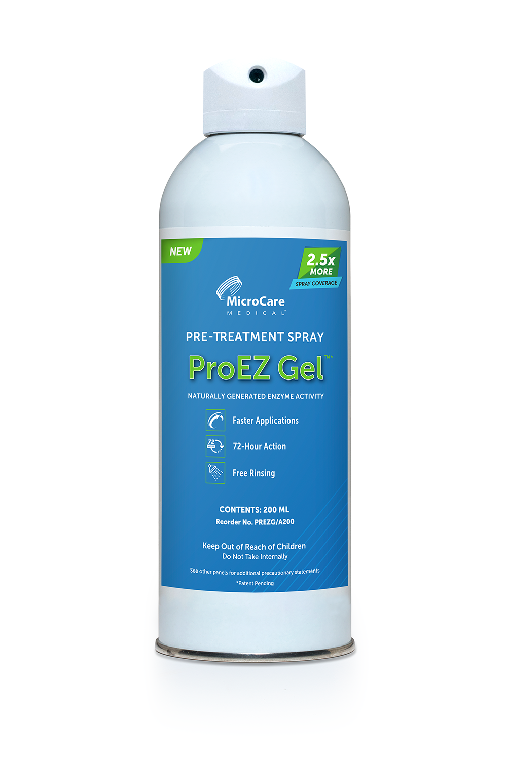 MicroCare Medical’s New ProEZ Gel Aerosol Pre-Treatment Spray Provides Optimal Coverage for Instruments