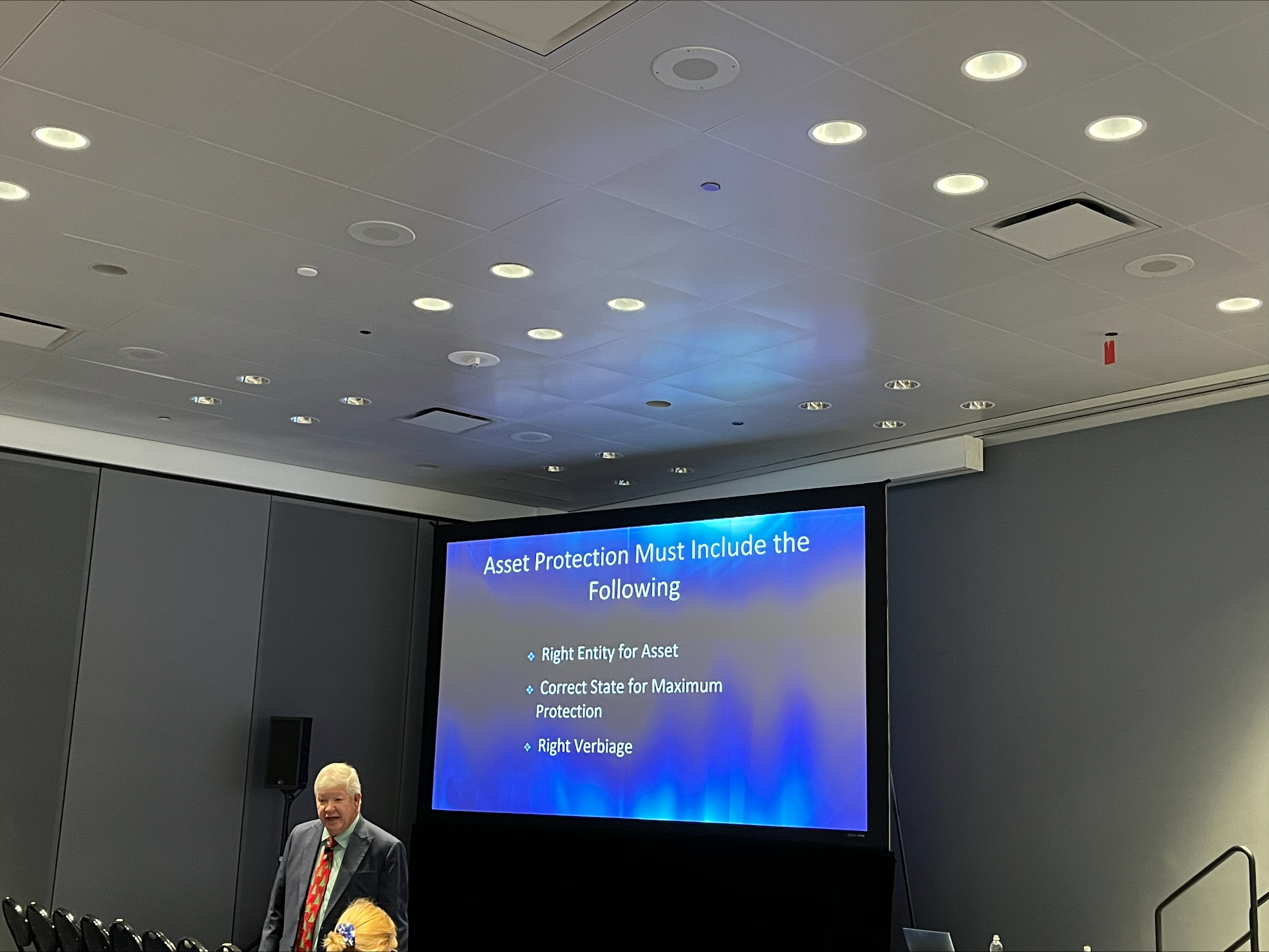 Dan McNeff presents at the 2023 Greater New York Dental Meeting. 