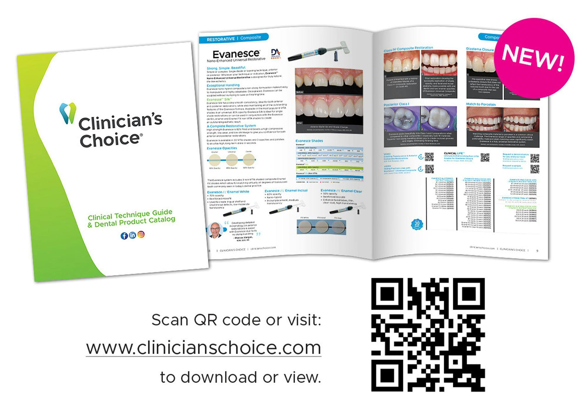 Clinician's Choice Launches 2022-2023 Clinical Technique Guide & Dental Product Catalog