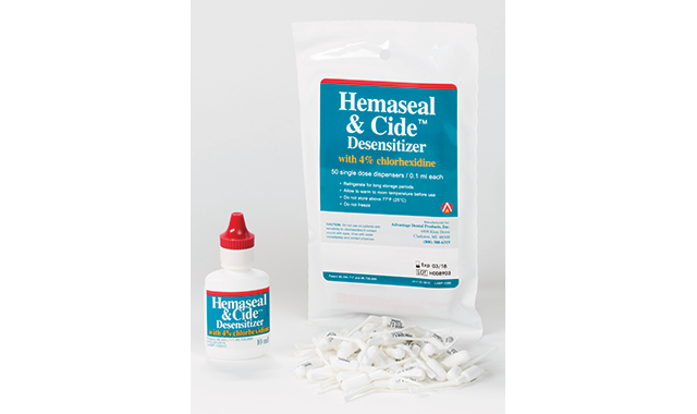 Solve My Problem: Strong bonds without the post-op sensitivity with Hemaseal & Cide Desensitizer