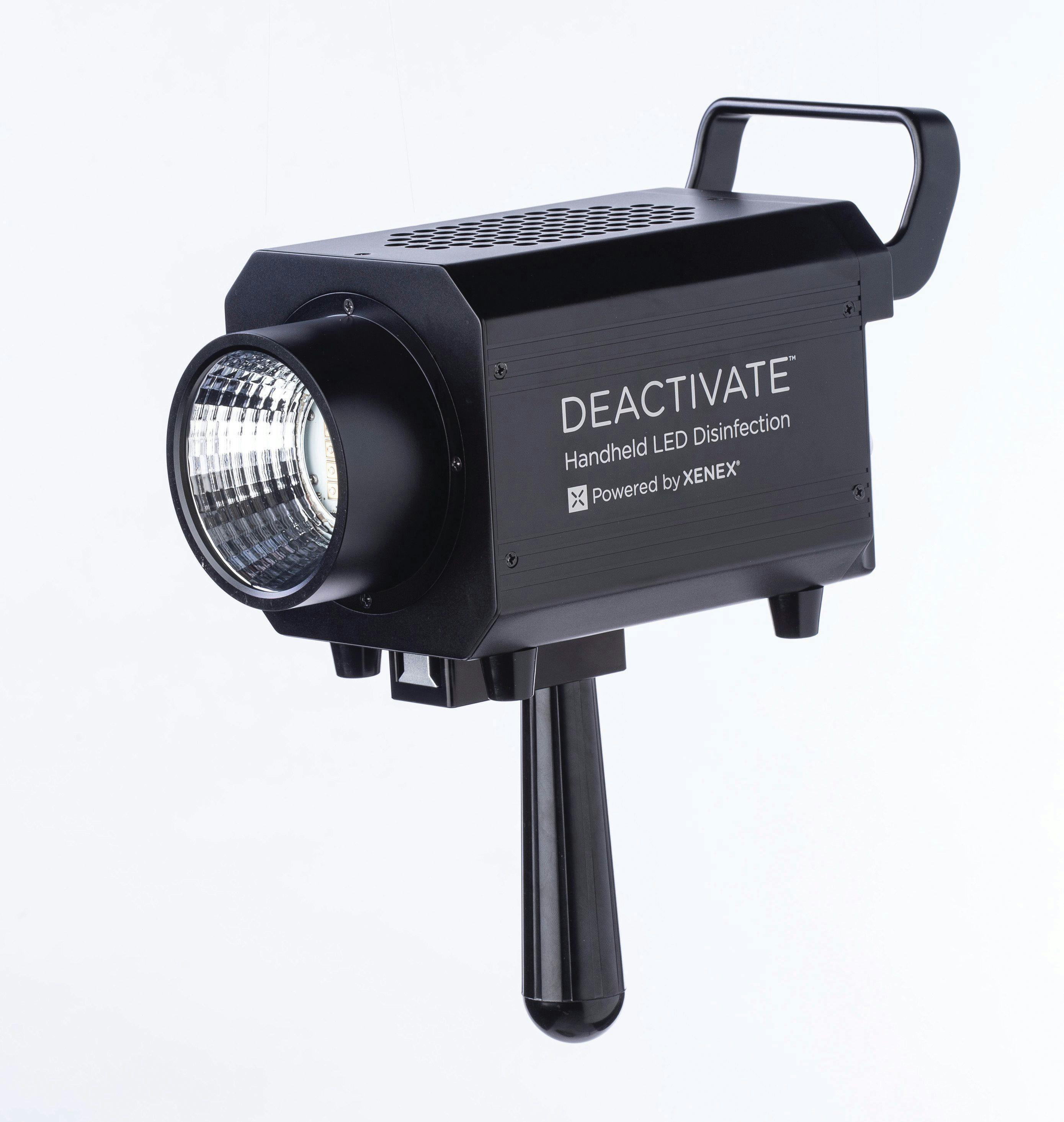 Deactivate handheld LED Disinfection