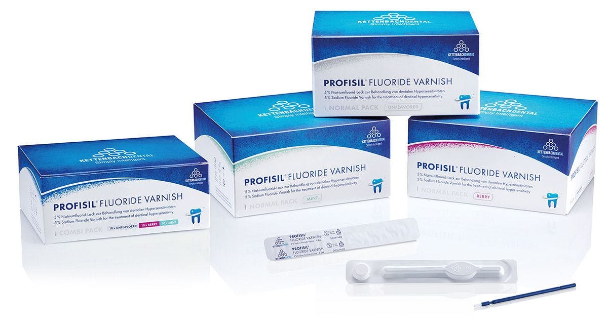 Kettenbach USA’s New Profisil Fluoride Varnish Treats Dentinal Hypersensitivity | Image Credit: © Kettenbach USA