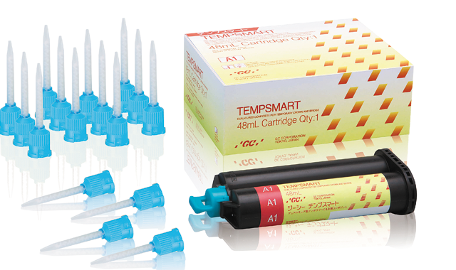 TEMPSMART temporary crown and bridge material formulated to be a strong material ideal for any sized provisional