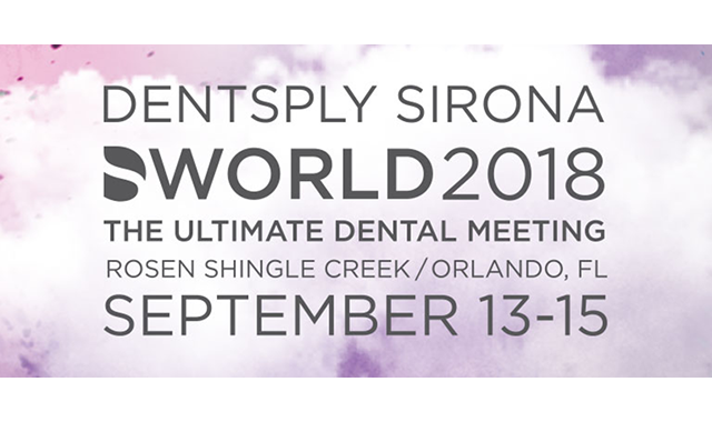 Dentsply Sirona World 2018 lineup announced