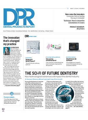 Dental Products Report July 2018 issue cover