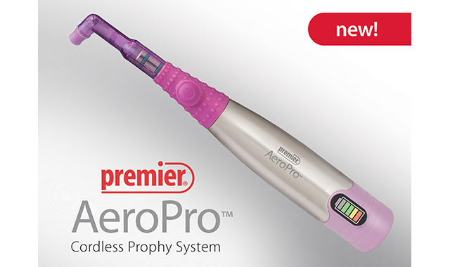 Premier Dental launches AeroPro cordless handpiece