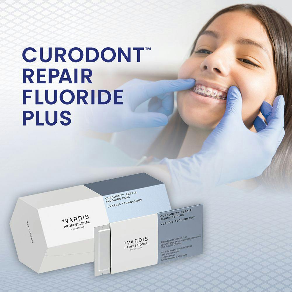 Orthodontists Can Remineralize White Spot Lesions Around Brackets With Curodont Repair Fluoride Plus